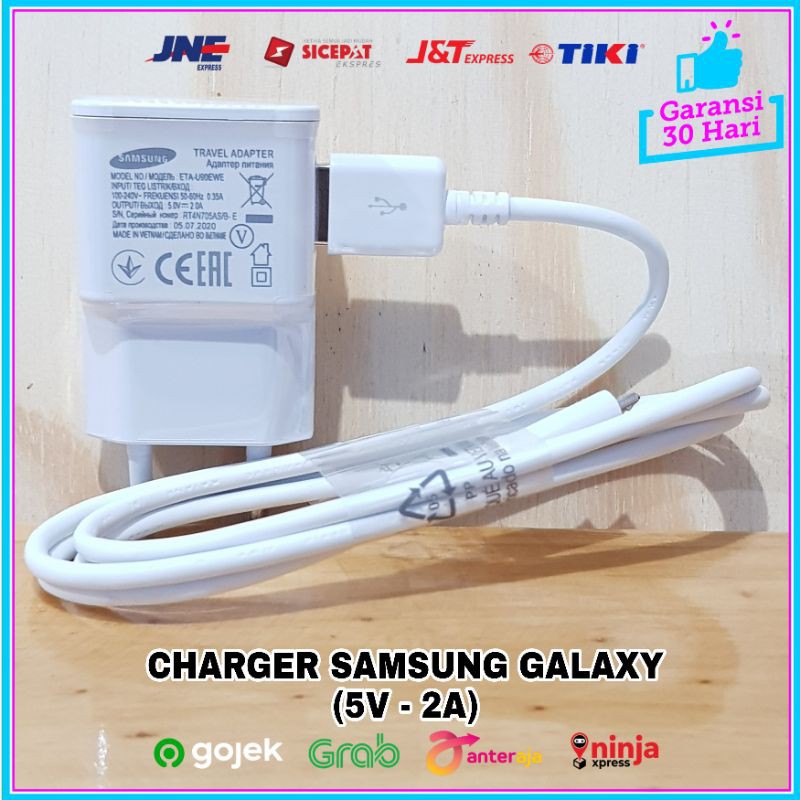 Charger Samsung Galaxy J4 J4 Plus Vietnam ORIGINAL 100% Kabel Data Micro USB 5V 2A