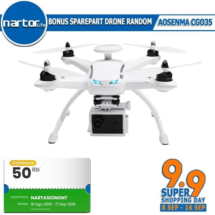 DRONE CG035 Dual GPS follow me Wifi FPV Camera