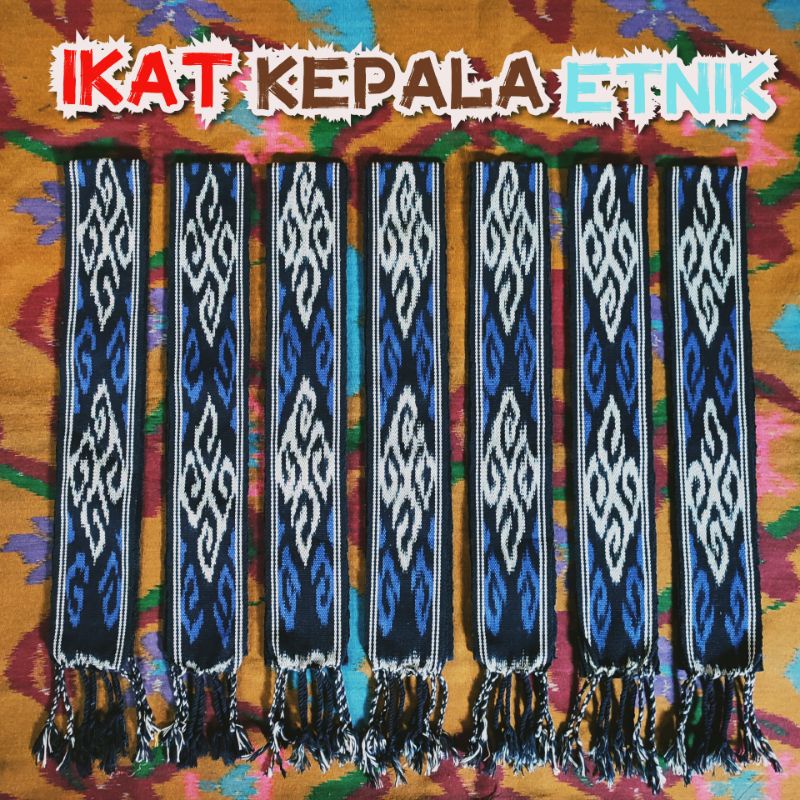 Ikat Kepala etnik tenun