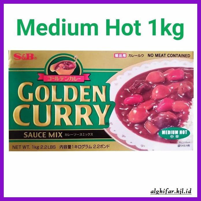 

gnidderdsaus- s&b golden curry 1kg -asliiiiii.