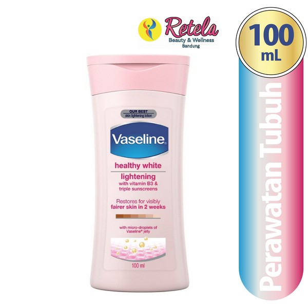 ( ISI 3 ) 100% Original - Vaseline Healthy Lotion 100 Ml / Lotion Vaseline / Healthy