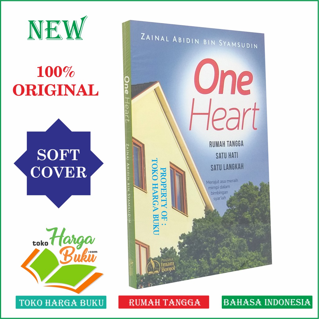 Buku One Heart Rumah Tangga Satu Hati Satu Langkah - Pustaka Imam Bonjol