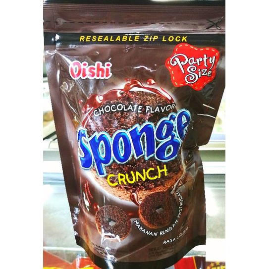 

Oishi Sponge Crunch Coklat 100gr