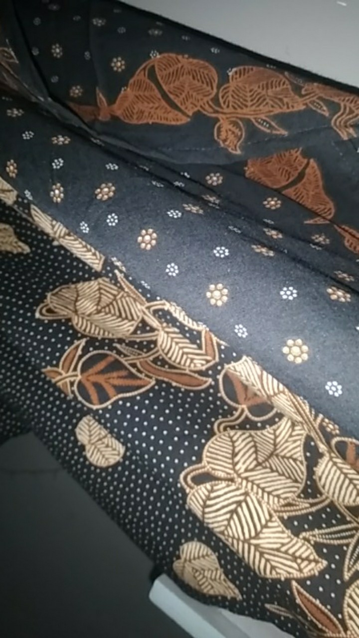 Simifashion Kaftan Batik Bahan Paris Motif Batik Solo Asli Premium Fit Jumbo