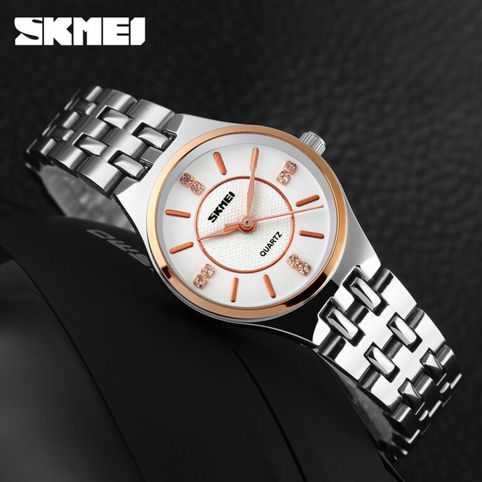 SKMEI Woman Fashion Watch Stainless - Analog Watch - 1133 - Rose Gold