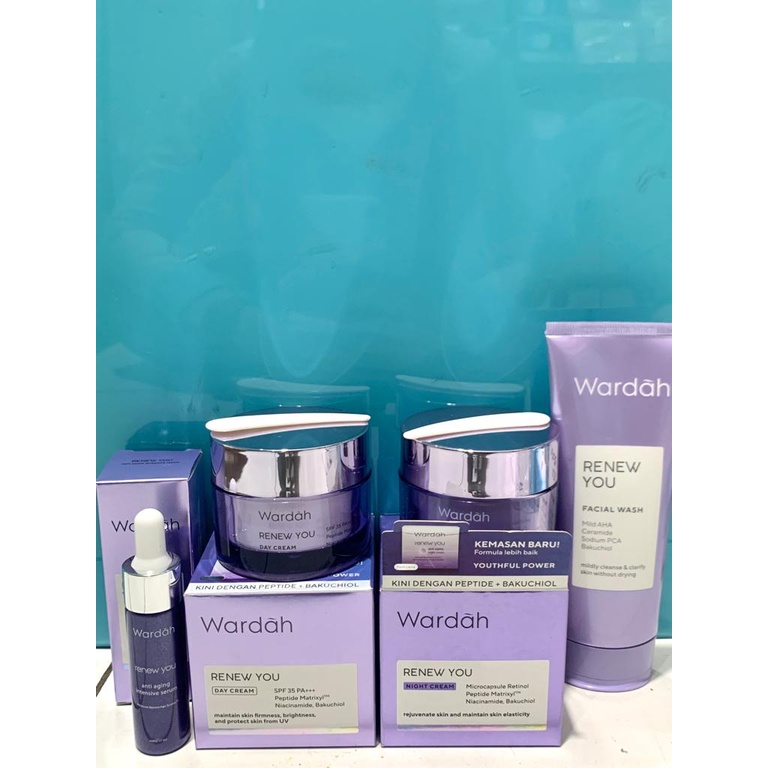WARDAH RENEW YOU PAKET 4IN1 ORIGINAL