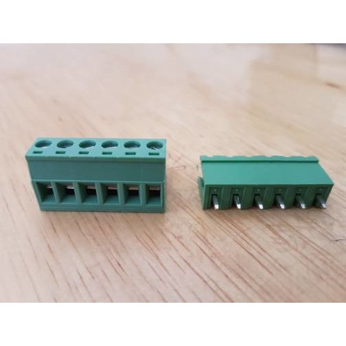 2EDG 5.08 mm 6P lurus Green Terminal pin Block Connector screw 5.08mm pitch blok 6 pin 6pin p