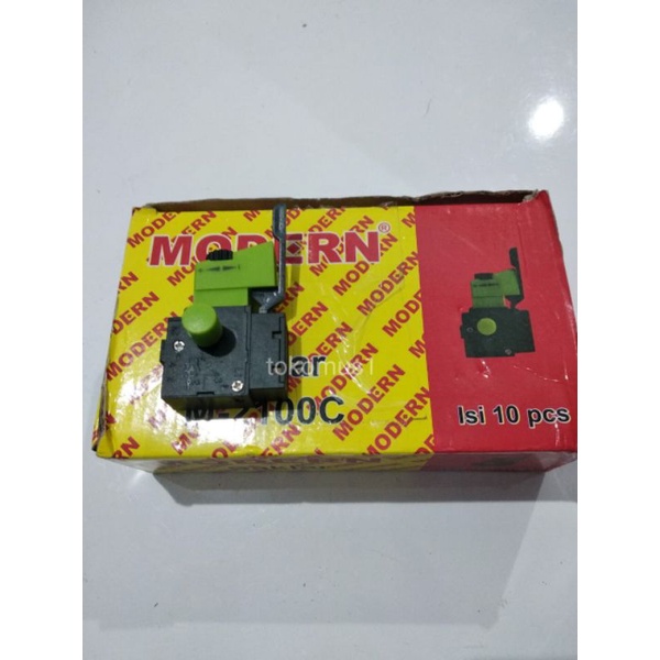 MODERN Switch Saklar 10mm Mesin Bor 2100C / Sakelar 2100 C 10 mm