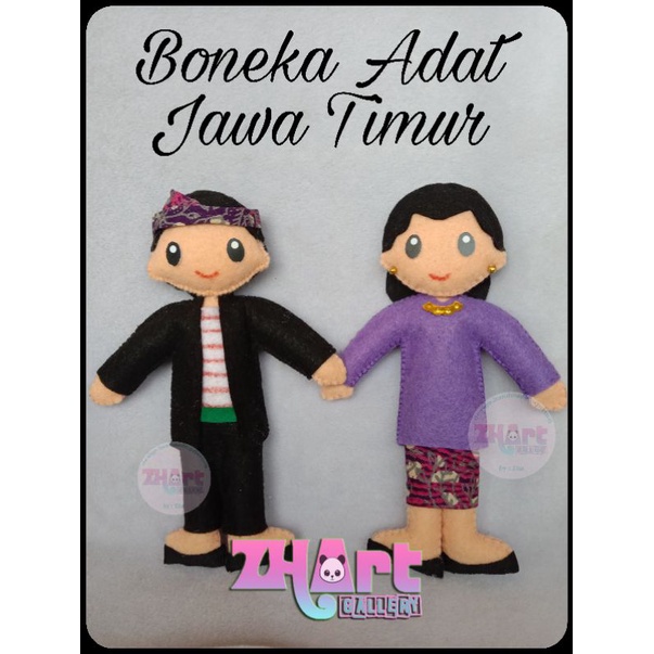 Boneka Adat Jawa Timur Madura