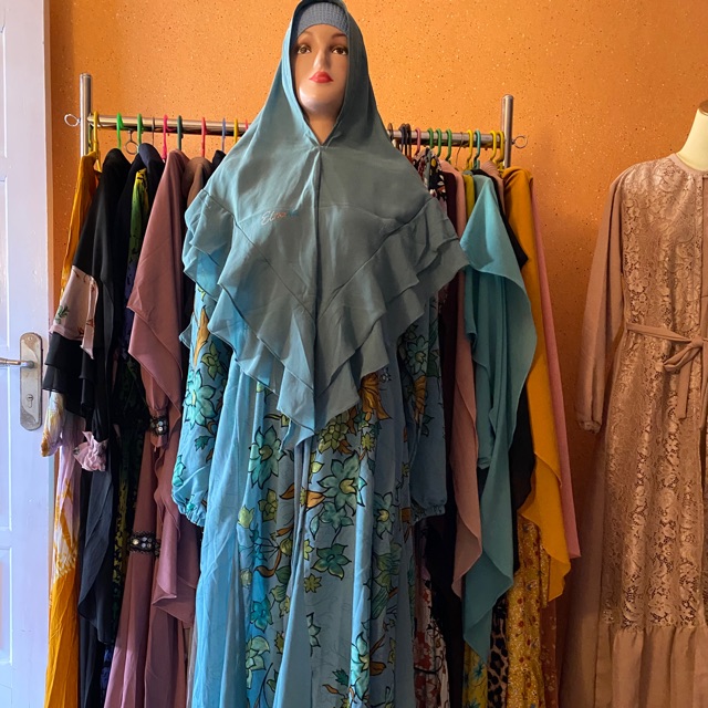 Gamis set syar'i by elnaka