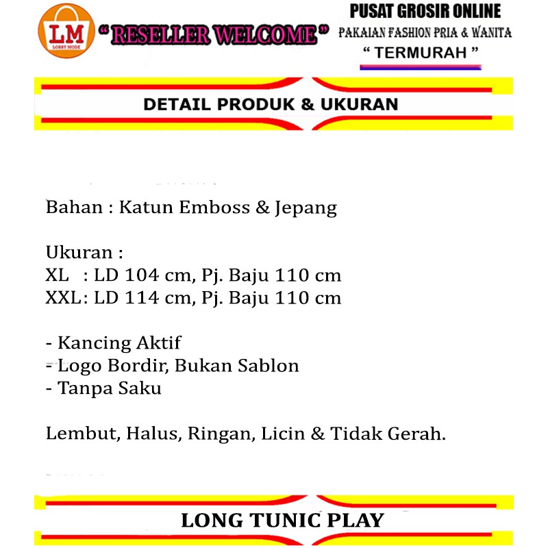 TERMURAH TERLARIS Baju Atasan Tunik Wanita LONG TUNIC Tunik Motif Lucu Bahan Katun Emboss Premium Ukuran XL XXL LMS 14559 14562
