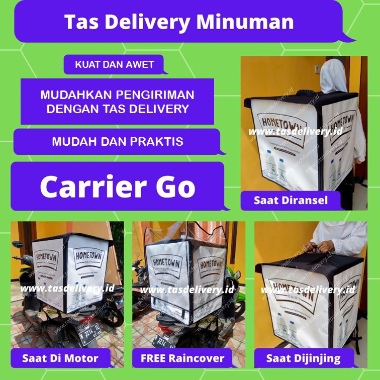 CARRIER - Tas Motor / Box Motor Minuman, Box Delivery Minuman