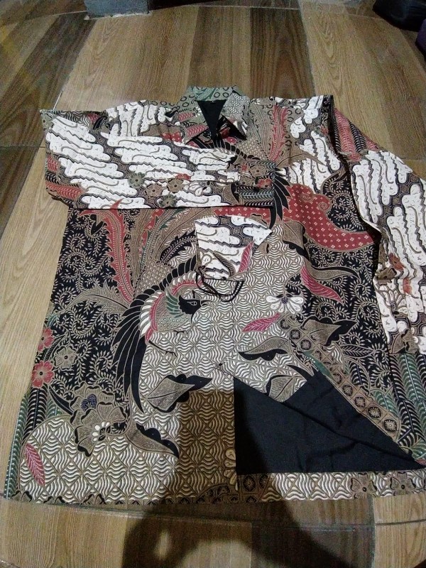 Kemeja Baju Batik Pria Lengan Panjang Premium Aluna Pcw 005