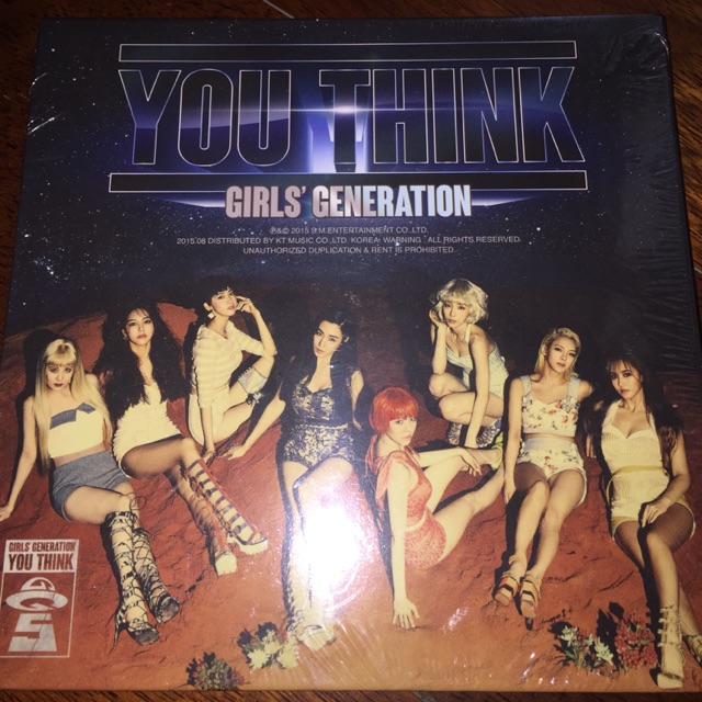 Sealed SNSD you think album