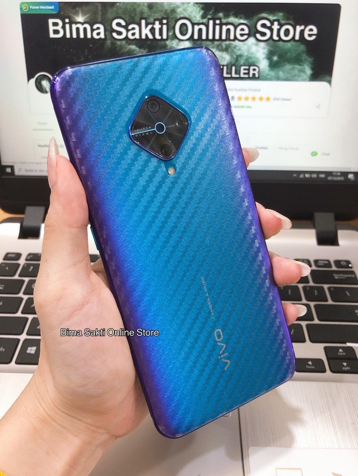 POCO X3 PRO SKIN CARBON GARSKIN ANTI GORES BELAKANG