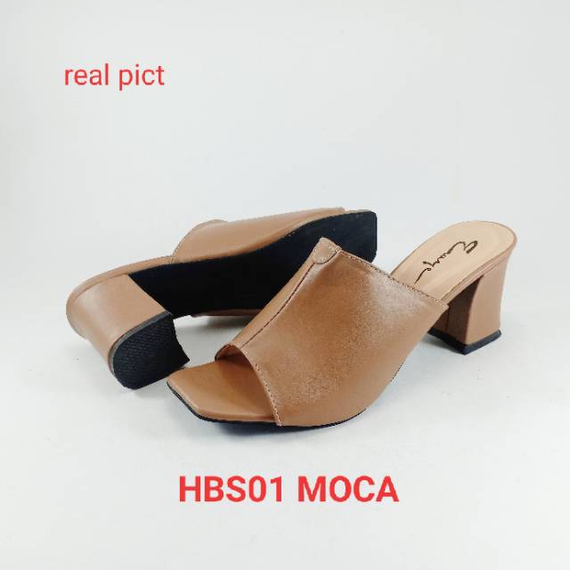 EMYE - SANDAL HEELS WANITA HBS01 / Sepatu Wanita Terbaru / Sepatu Cewek / Sepatu Original