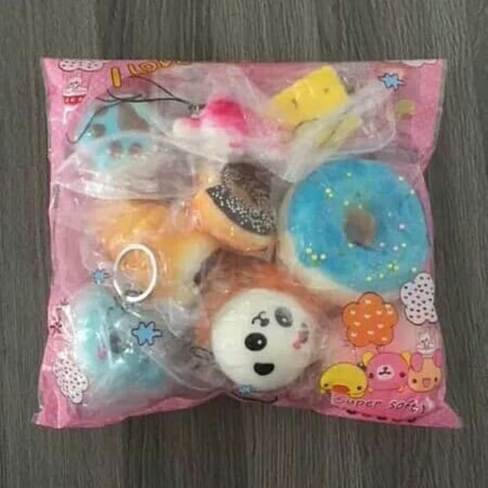 New Arrival Squishy Paketan Murah Mainan Sekuisi Hemat Lucu Koleksian