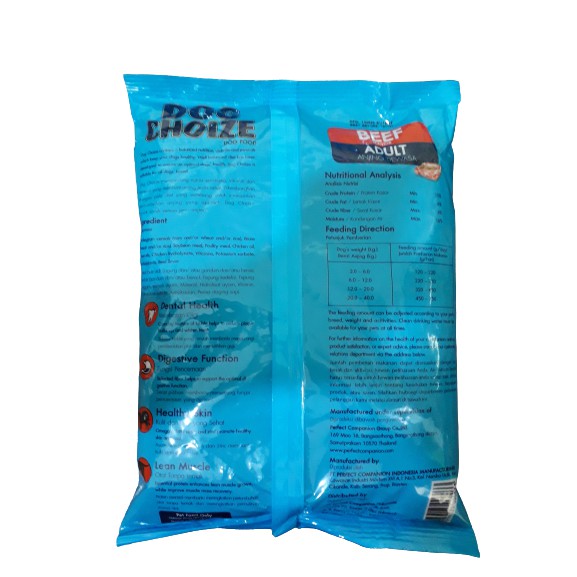 Makanan Anjing Dog Choize Beef 800gr