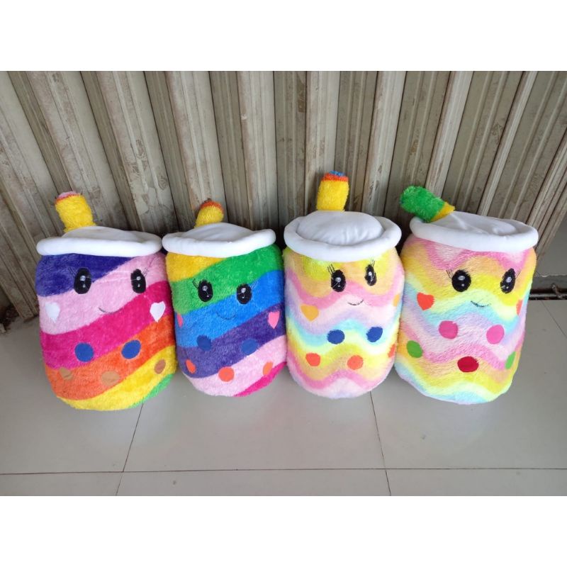 Boneka Boba L pelangi