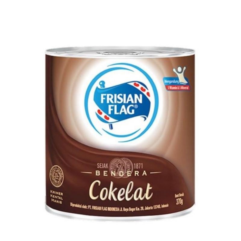 

Frisian flag kaleng susu coklat 370gram