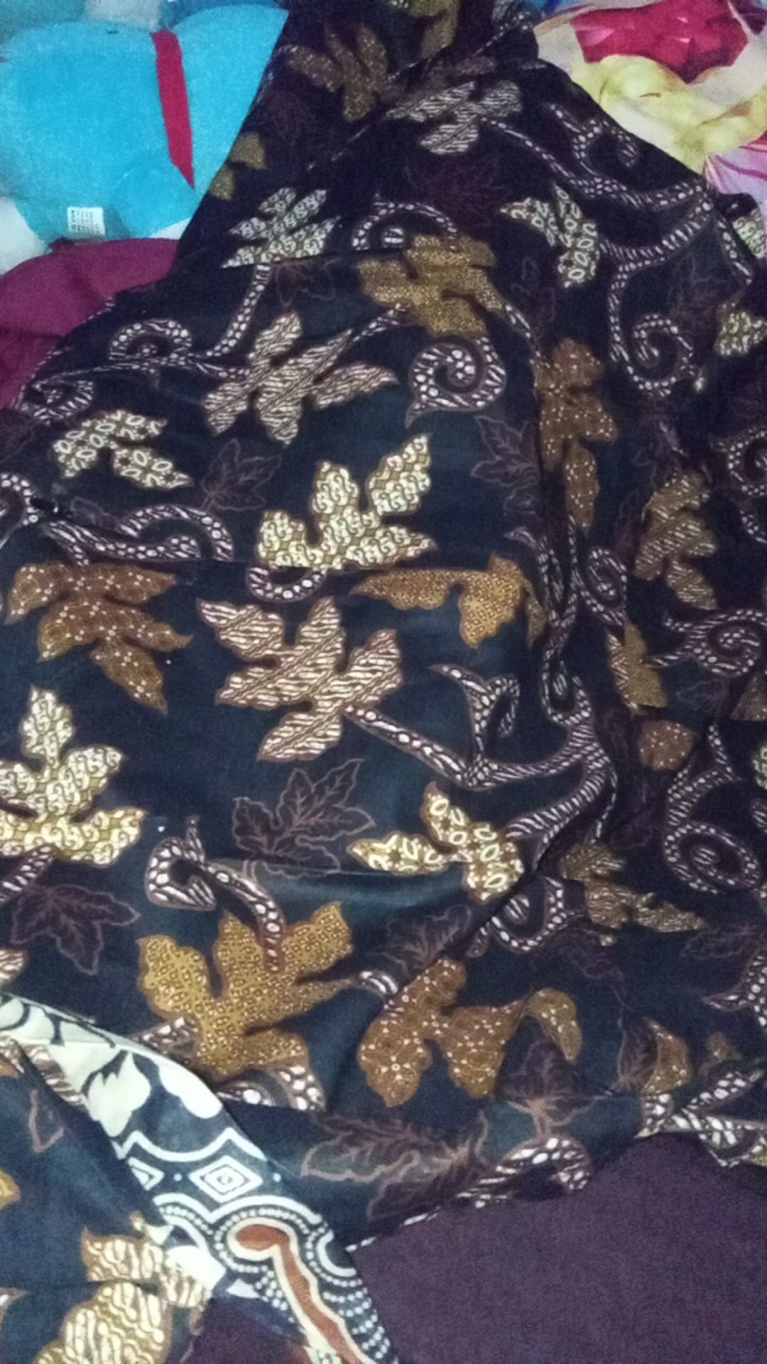 Gamis Batik (cod) Manggar Gamis Batik Pesta Model Terbaru