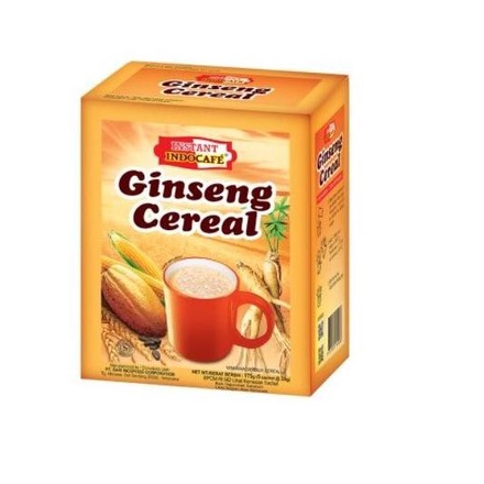 

Sereal Gingseng Instan Indocafe Gingseng Cereal Box 5 Sac