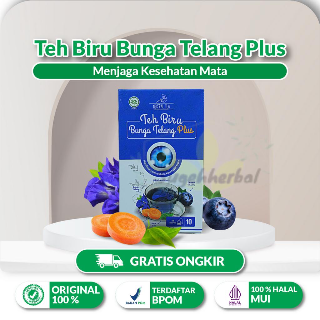 

TEH BUNGA TELANG PLUS /TEH BIRU OBAT MATA MINUS , KATARAK ORIGINAL BPOM ( BISA COD)