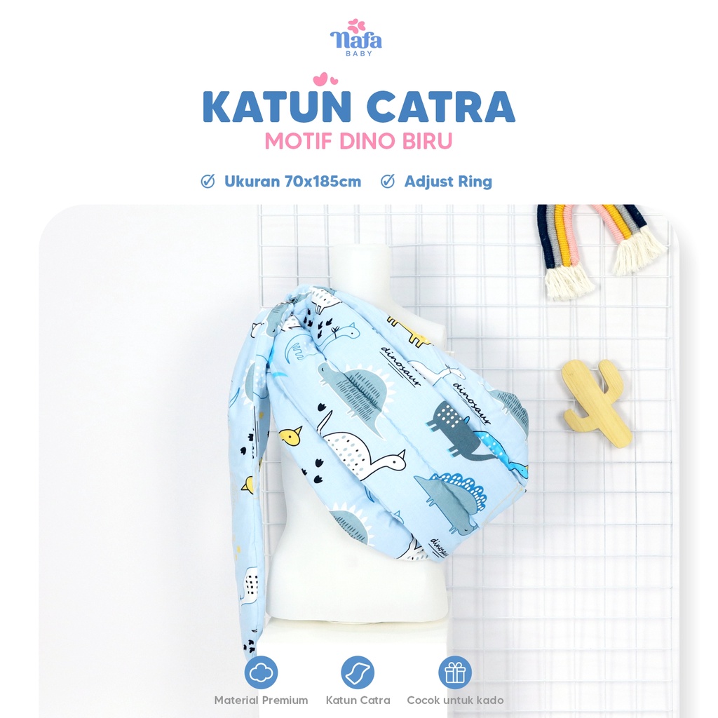 NAFA BABY - Gendongan Bayi Sling  | Gendongan Ringsling | Gendongan Anak