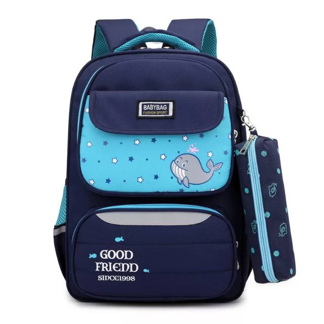 Tas Ransel Anak Sekolah Karakter Fashion Kids Backpack Cute Murah Batam Tas Kanvas import