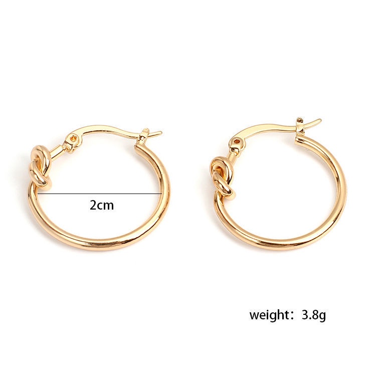 Anting Hypoallergenic Bahan Sterling Silver Untuk Wanita