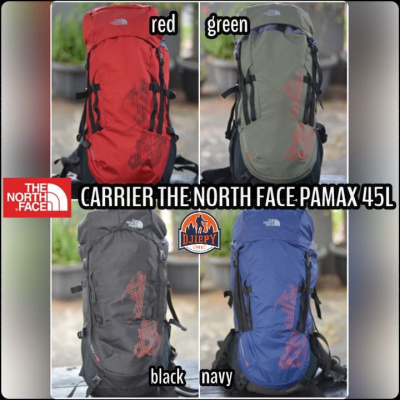 CARRIER TAS GUNUNG RANSEL CERIL THE NORTH FACE PREMIUM MURAH