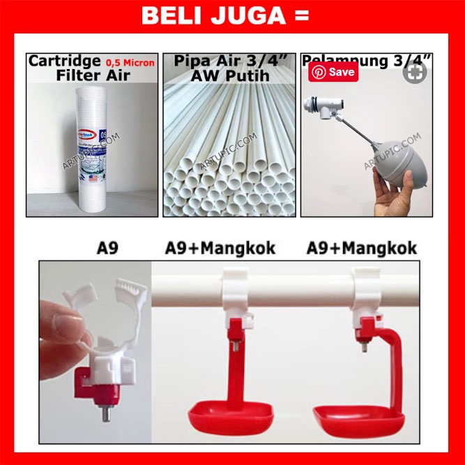 Housing Filter Air 10&quot; BIRU Drat 3/4&quot; Eugen Saringan Air Tanpa Sedimen Filter Air Hosing Houshing Filter Air Sedimen Blue Biru