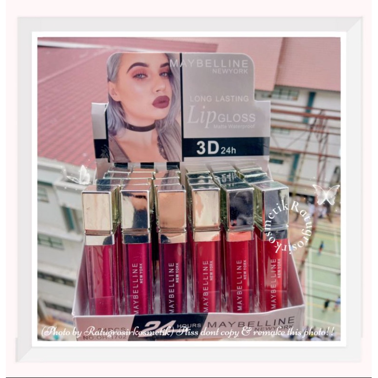 [PER 12 PCS] LIP GLOSS / LIPGLOSS MAYBELLINE MATTE NO.OH-1702