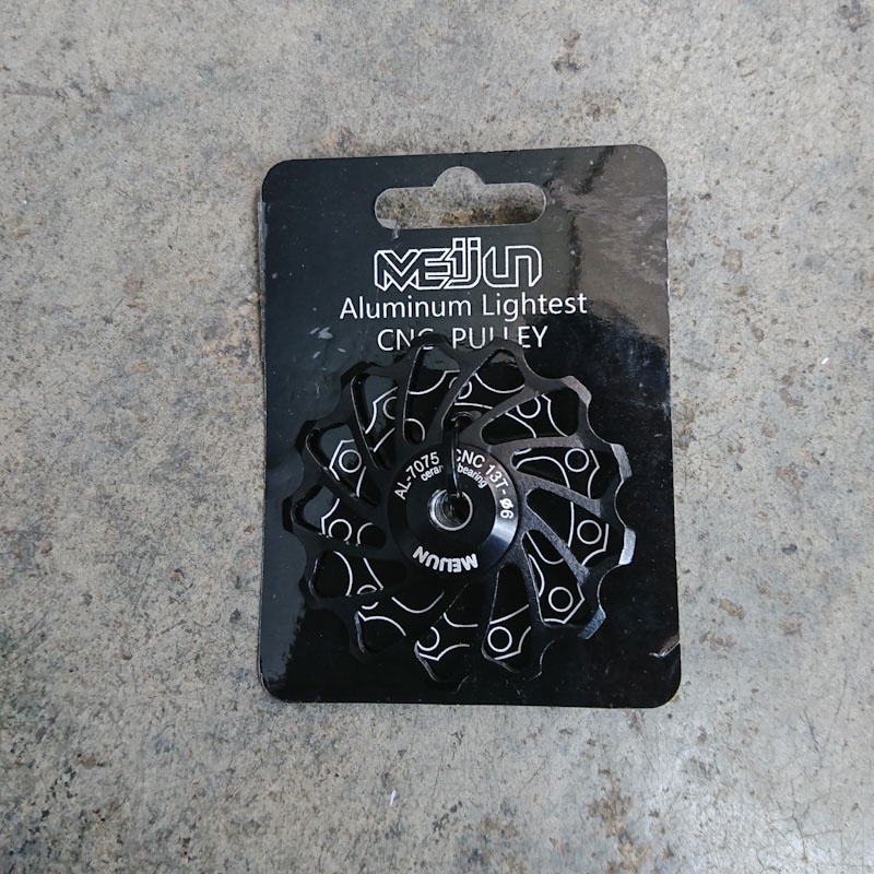 Pulley RD Meijun 13 T rear derailleur Ceramic Bearing Loncer Ringan