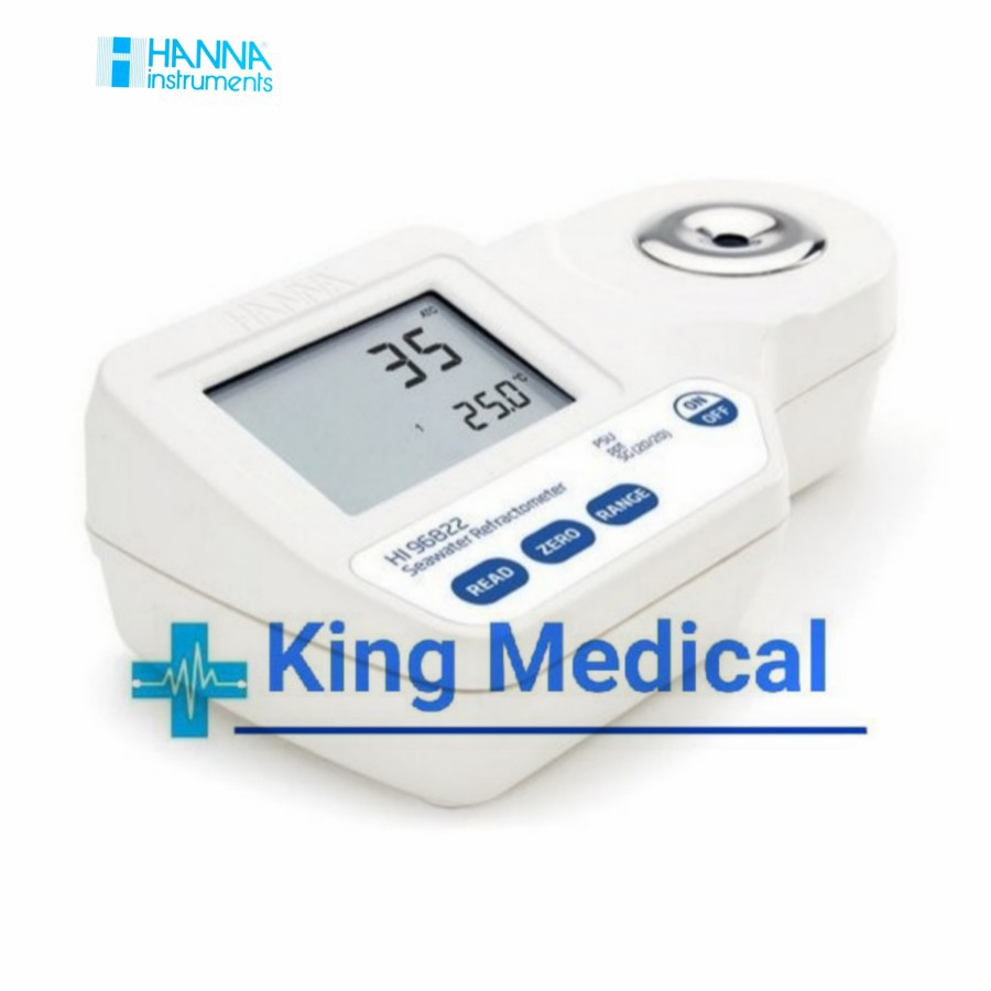 Jual Hanna Instruments Digital Refractometer For Seawater Analysis HI