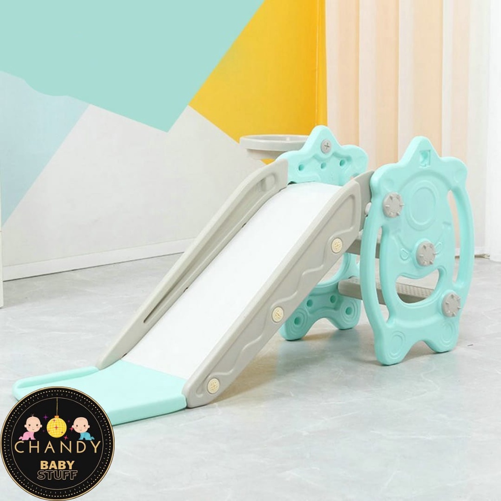 MAINAN ANAK PEROSOTAN BABY MONSTER SLIDE DENGAN RING BASKET JM-30266