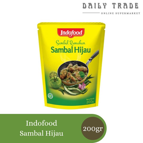 

Indofood Sambal Rumahan Balado Hijau 200gr