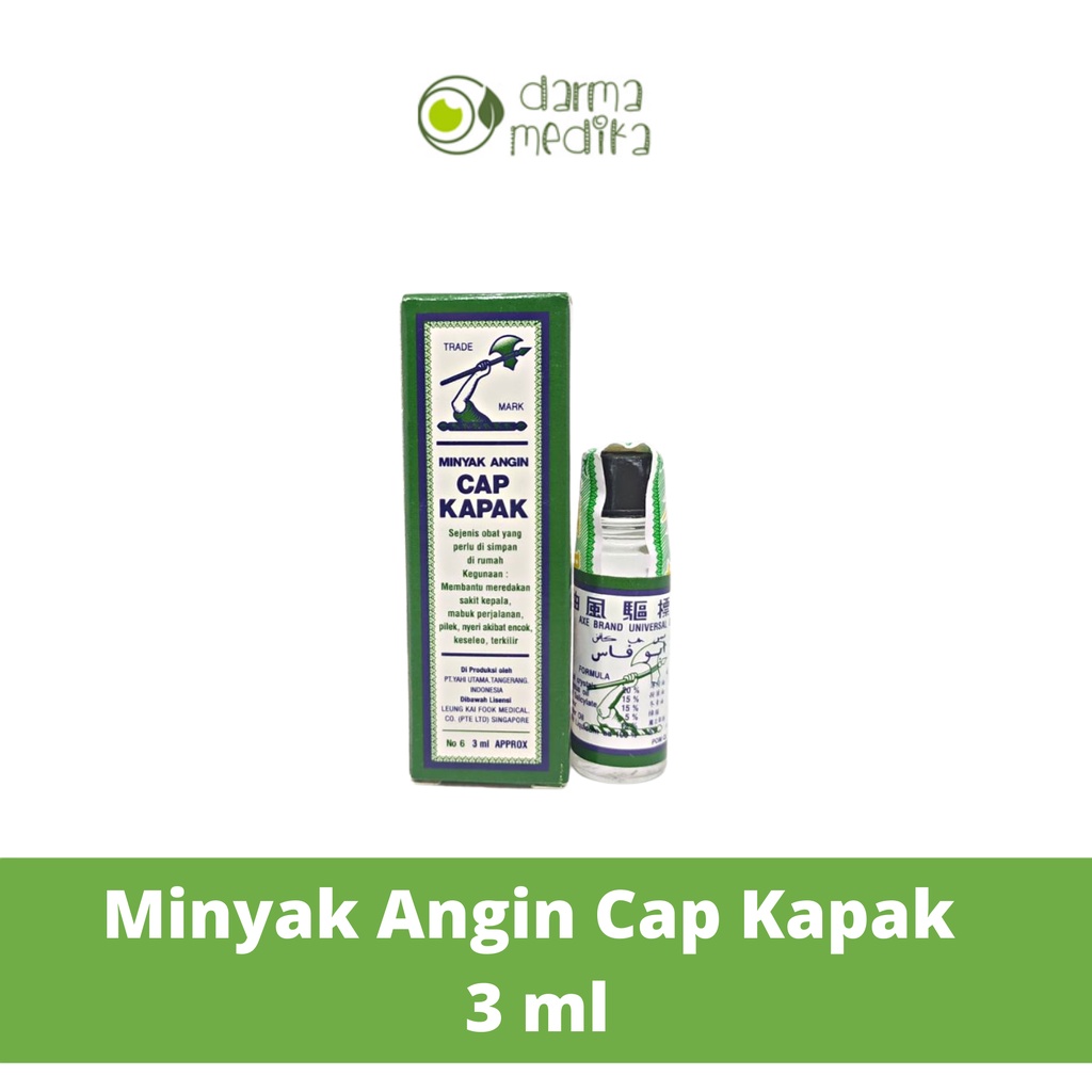 Minyak Angin Cap Kapak 3ml 3 ml MURAH