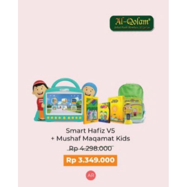 Smart Hafiz Versi 5 Tebus Murah Mushaf Maqomat for Kids Al Qolam | SH dan MMKids