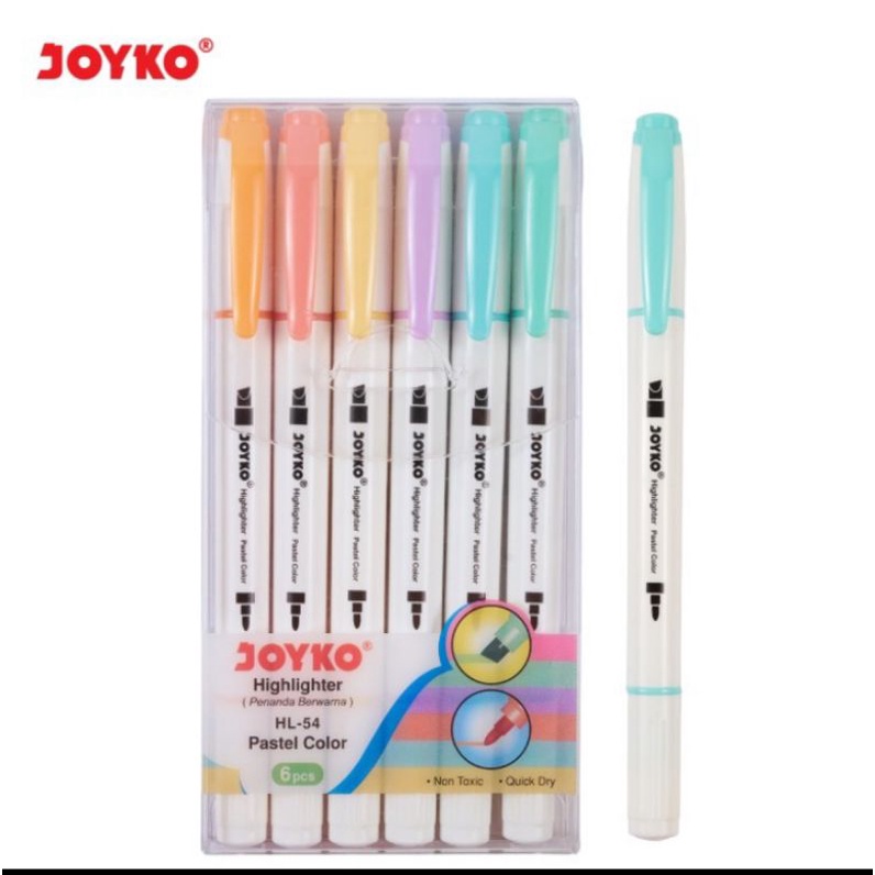 

Highlighter Penanda Joyko Pastel