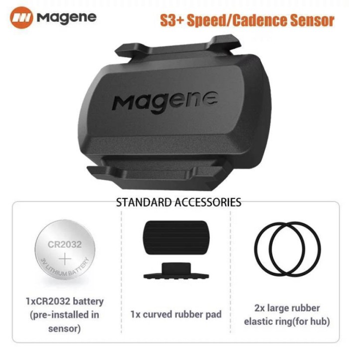 Magene S3 untuk Speed / Cadence Sensor Support ANT plus dan Bluetooth