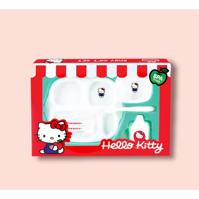 HELLO KITTY FEEDING SET 6PCS LB201 (8994902015267)