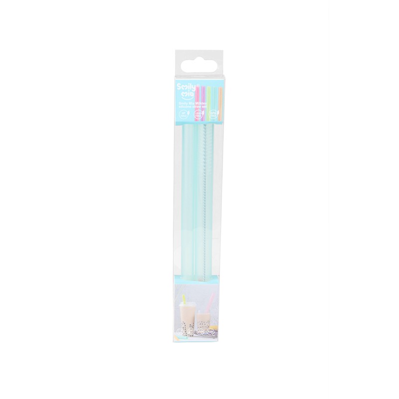 Smily Mia - Silicone Straw Set LARGE (isi 2pcs)