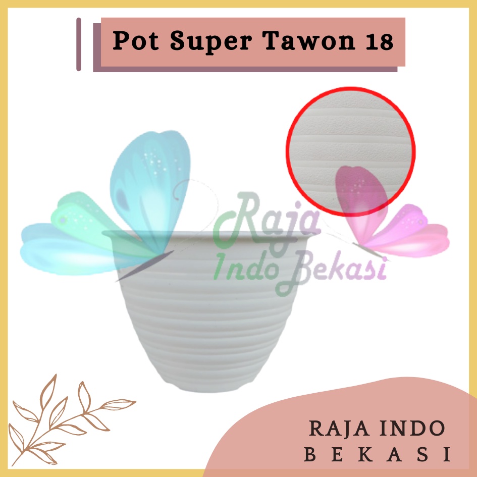 Pot Tawon Putih Pot Madu Bunga Tanaman Plastik Pirus Hias Kebun Nanas Bibit MDN Grosir Lebah Medan Pot Tawon Tirus