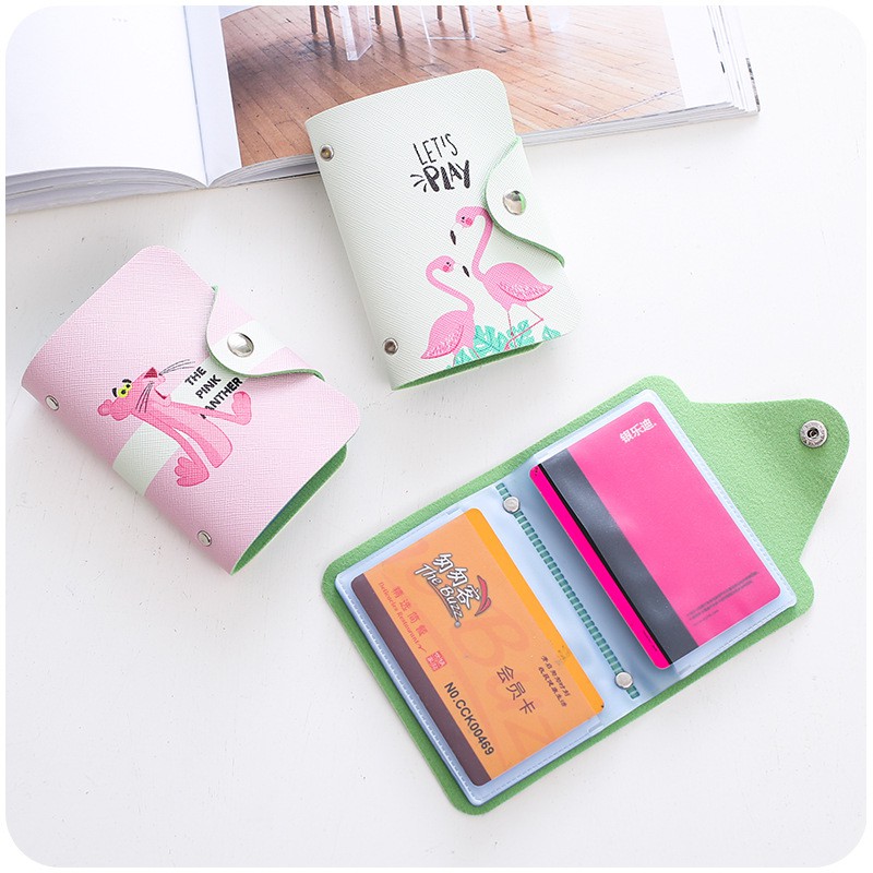 DW-111 Dompet Kartu Karakter Lucu Imut 20 Slot Kartu