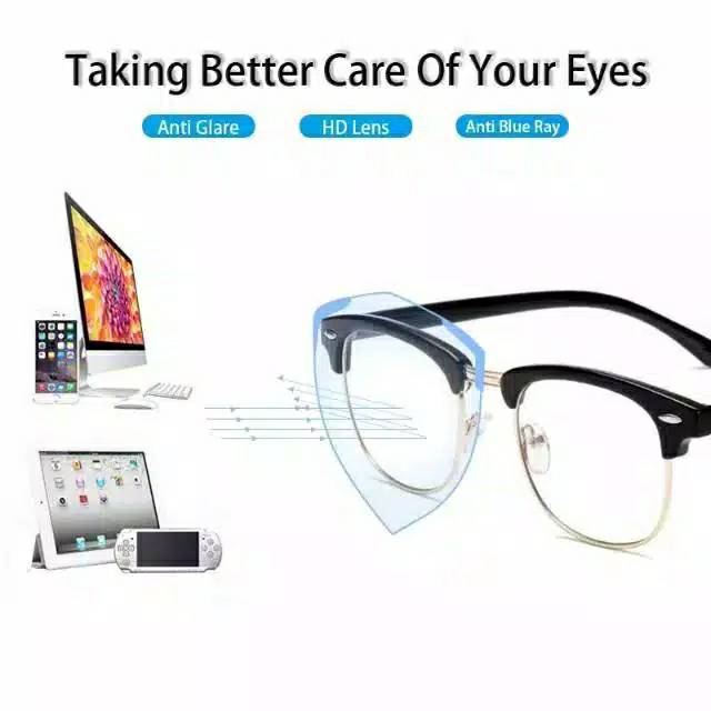 KACAMATA PHOTOCROMIC ANTI UV PRIA WANITA KANTOR