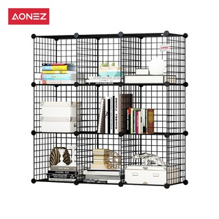 AONEZ rak besi  Rak jaring  besi  lemari  multifunctional rack 