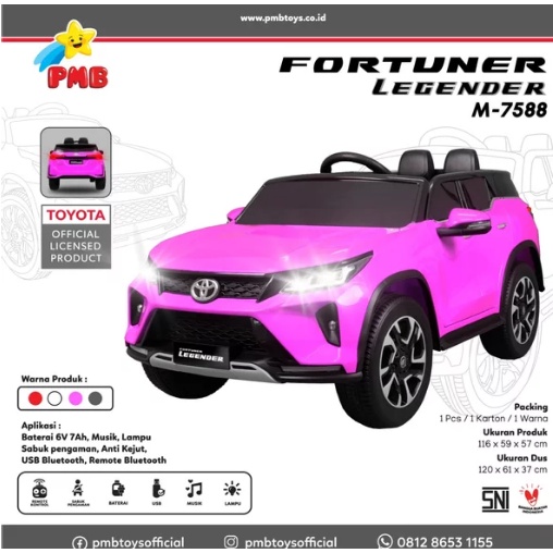 MOBIL AKI ANAK PMB M7588 FORTUNER LEGENDER