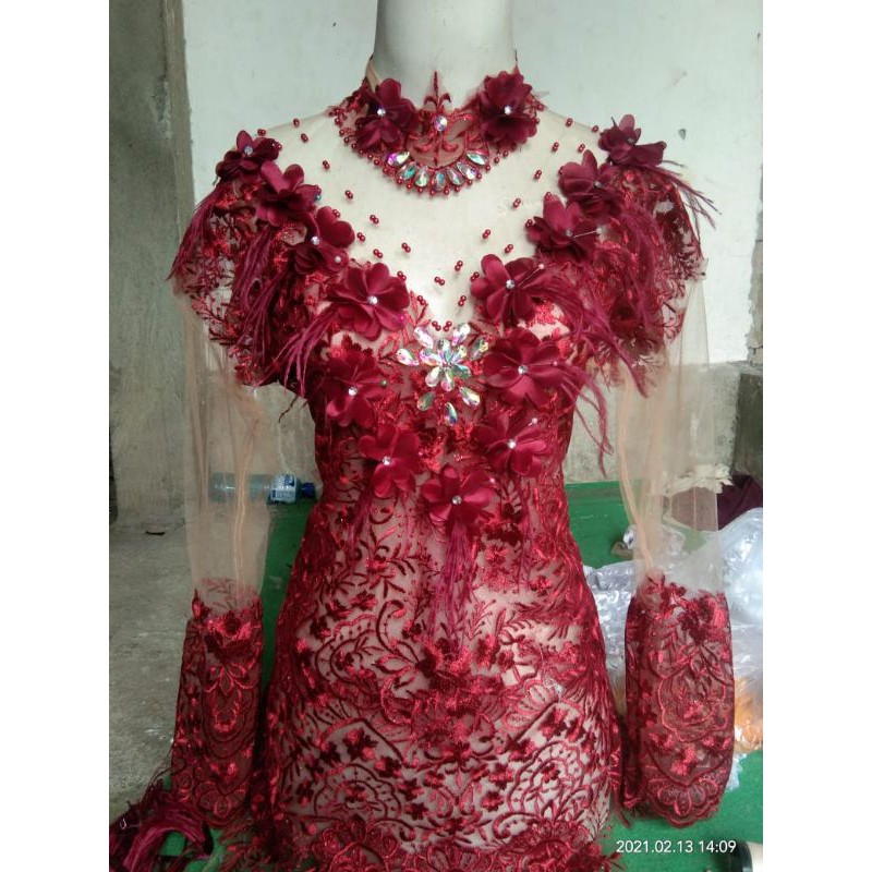 gaun pengantin
