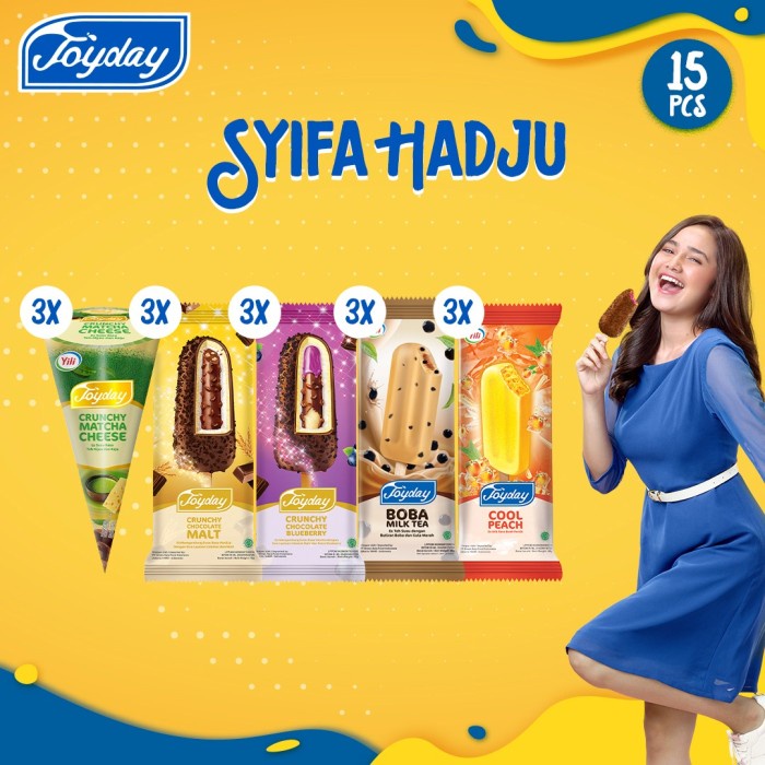 

Joyday Ice Cream Syifa Hadju PACK - BARU